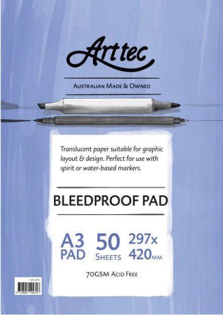 Arttec Bleedproof Pad - A3