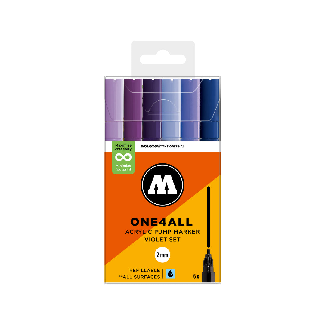 MOLOTOW ONE4ALL Marker Set 127HS - Violet